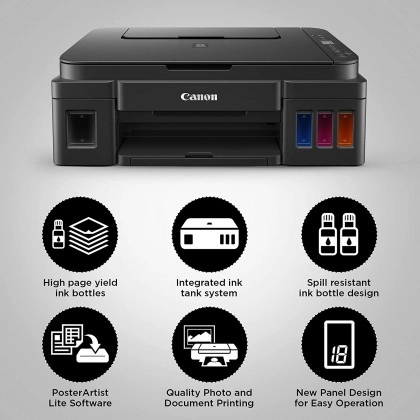 Canon Pixma G2010 All-in-One Ink Tank Colour Printer