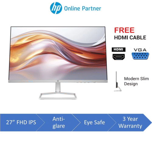 my-11134207-7r98z-luhljpo51nf16c.png HP Series 5 23.8 inch FHD Monitor - 524sf