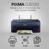 Canon PIXMA G3020 All-in-One Wi-Fi Ink Tank Colour Printer